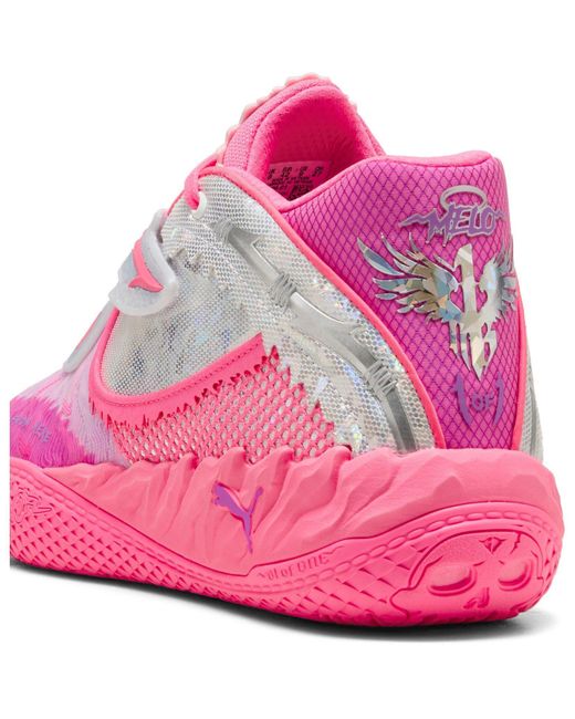 PUMA Pink Mb.05 World Tour Basketball Trainers for men