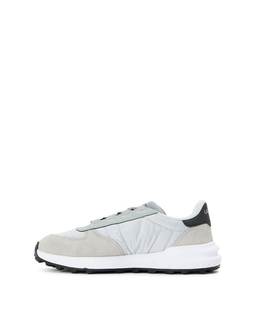 Lacoste White Elite Actevo Runners for men