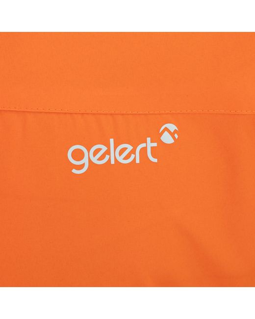 Gelert Orange Fleece Lined Windproof Detachable Hood Parka for men