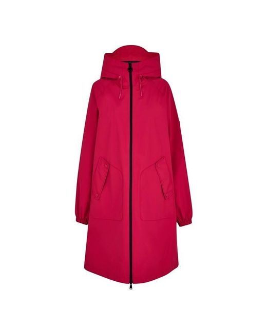 Barbour Red Davies Waterproof Jacket