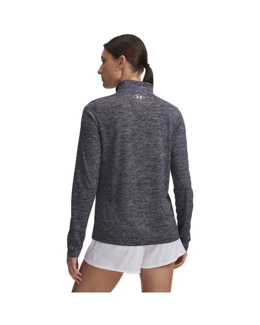 Under Armour Blue Tech Half Zip Top