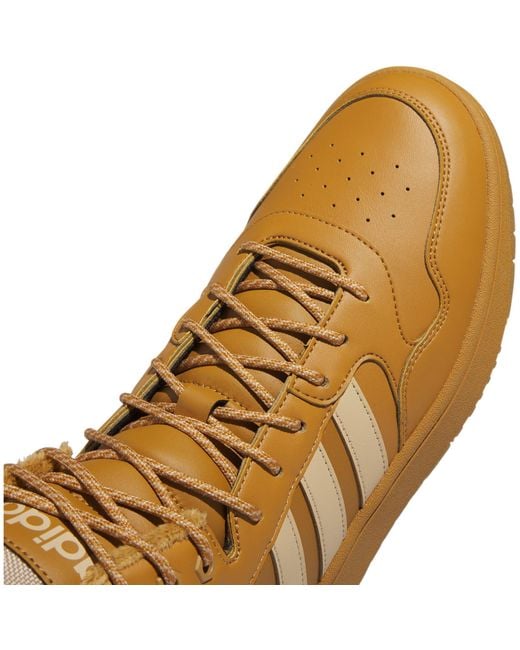 Adidas Brown 3.0 Mid Wtr Low Top Trainers for men