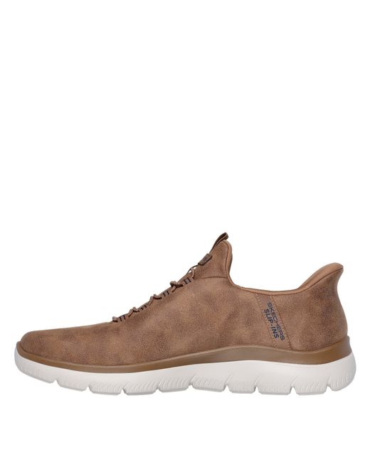 Skechers Brown Slip-Ins: Summits for men
