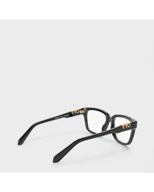 Off-White c/o Virgil Abloh Black Reading Glasses