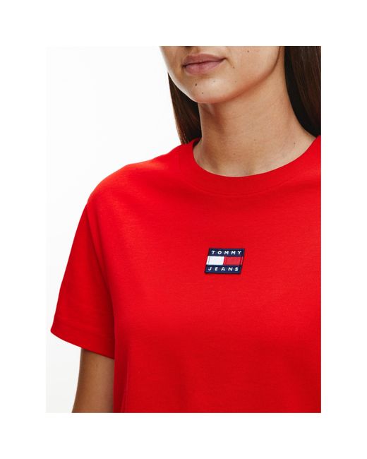 Tommy Hilfiger Red Logo T-Shirt