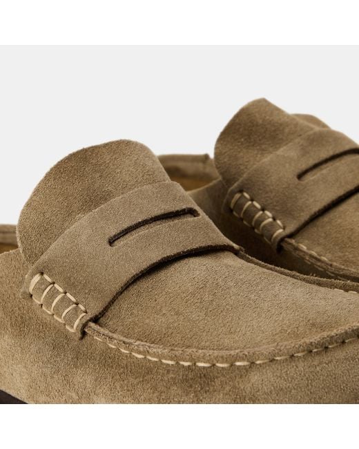 Birkenstock Natural Naples Wrapped Clogs for men