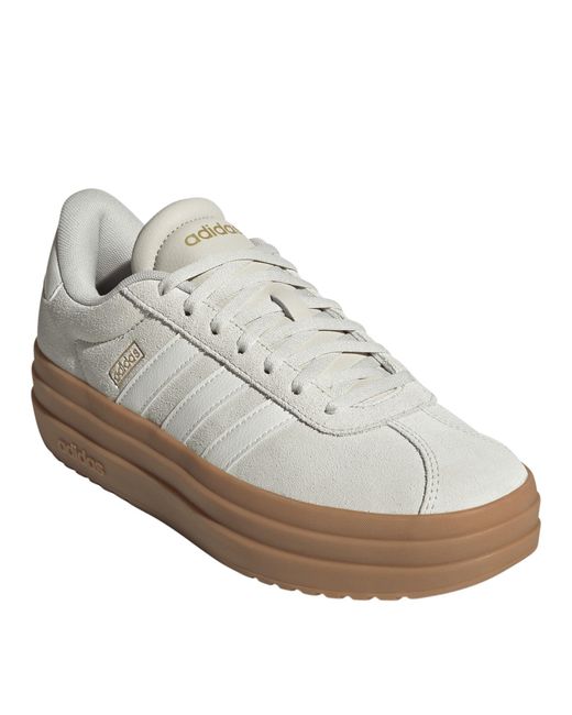 Adidas White Vl Court Bold Trainers