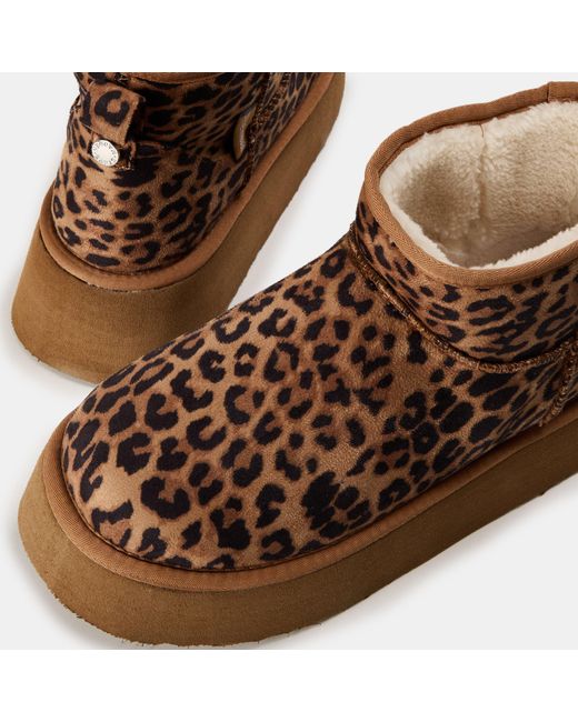 Steve Madden Brown Campfire Snug Boots