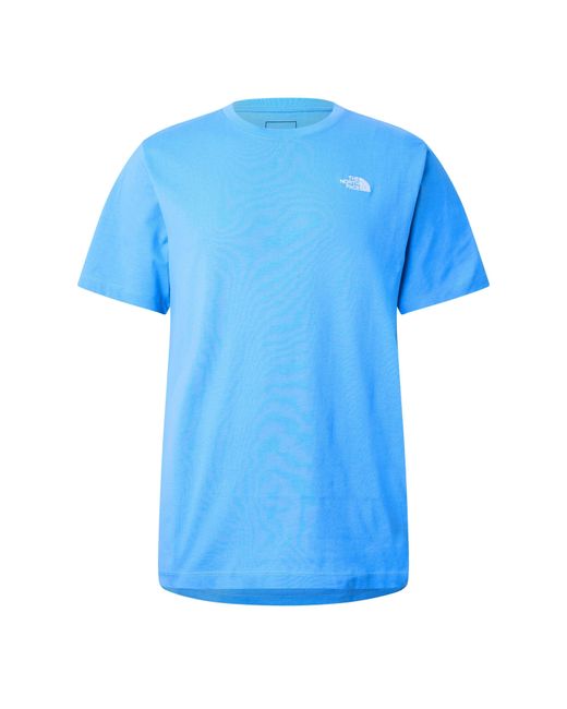 The North Face Blue Regular Fit Simple Dome T-Shirt for men