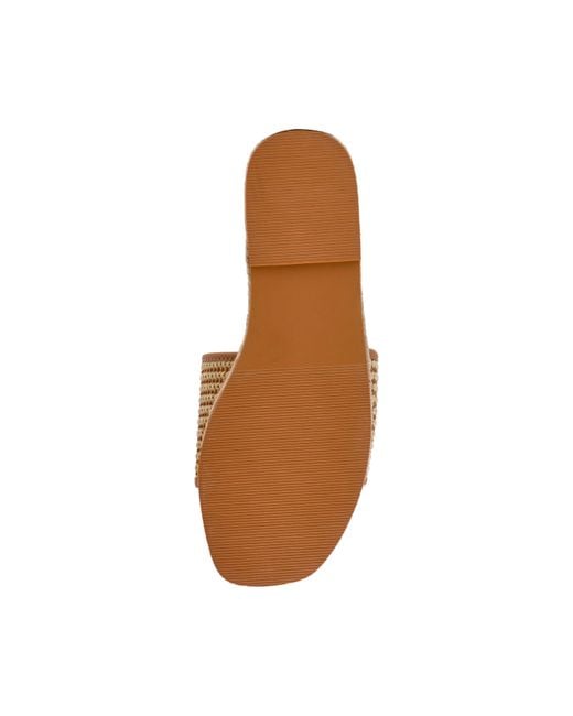 Steve Madden Brown Flat Sandals