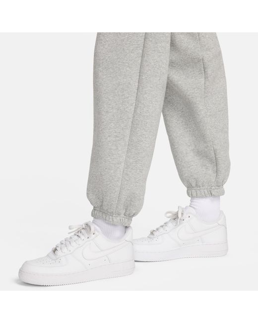 Nike Gray Phoenix Fleece Joggers
