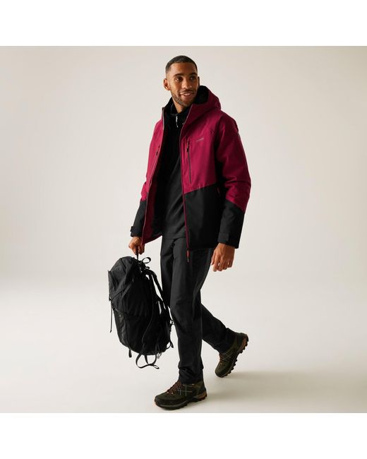 Regatta Red Highton Stretch Isotex Thermoguard Insulated Waterproof Jacket for men
