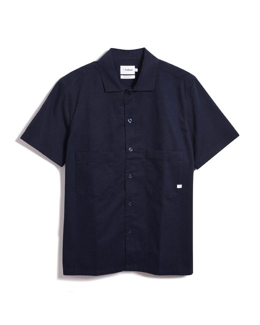 Farah Blue Rodney Shirt for men