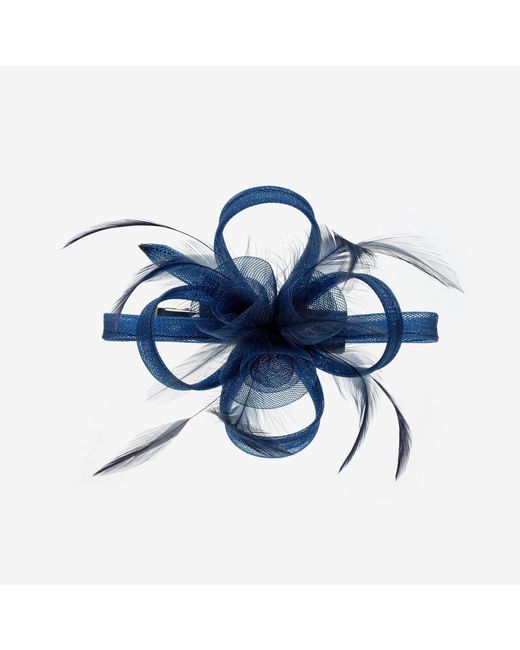 Jon Richard Blue Small Clip Fascinator