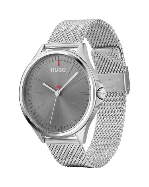 HUGO Metallic Smash Watch for men