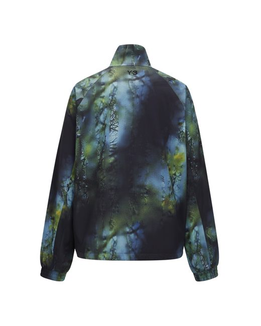 Y-3 Green Aop Ripstop Windbreaker for men