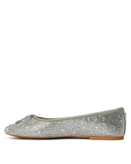 Steve Madden Blossoms R Metallic Patterned Flats