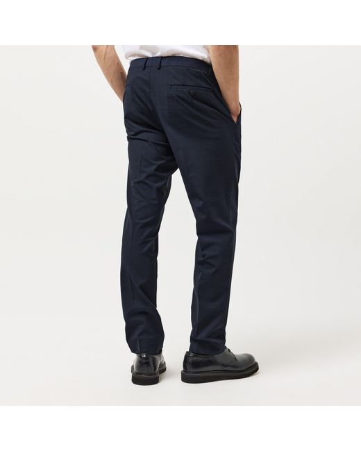 Michael Kors Blue Travel Suit Trousers for men