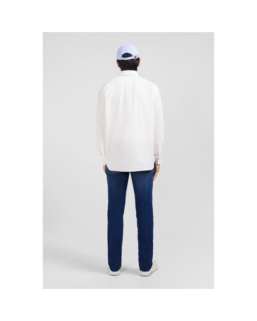 Eden Park White Cotton Shirt for men