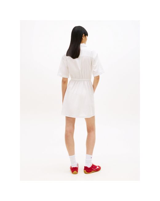 Tommy Hilfiger White Shirt Dress