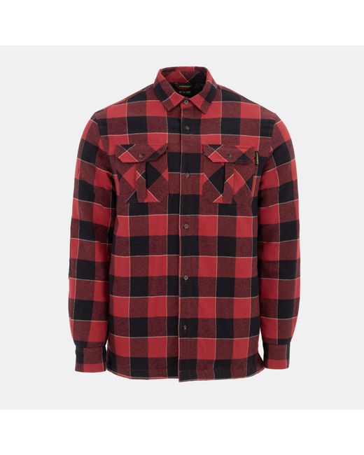 Dunlop Red Lumber Shirt for men