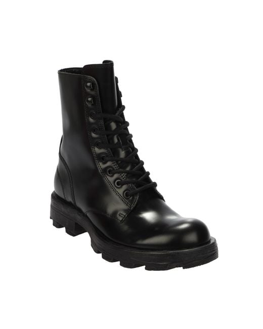 DIESEL Black D-Hammer Boots