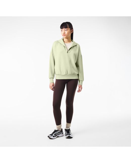Varley Green Hawley Half Zip Sweatshirt
