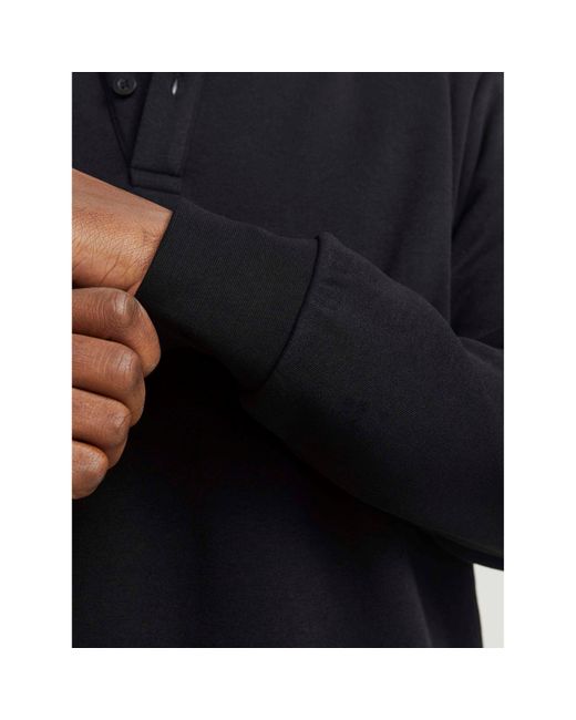 Jack & Jones Blue Bradley Sweat Polo for men