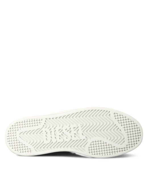 DIESEL White S-Athene Low Trainers for men