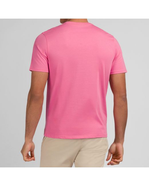 Eden Park Pink Short-Sleeved T-Shirt for men