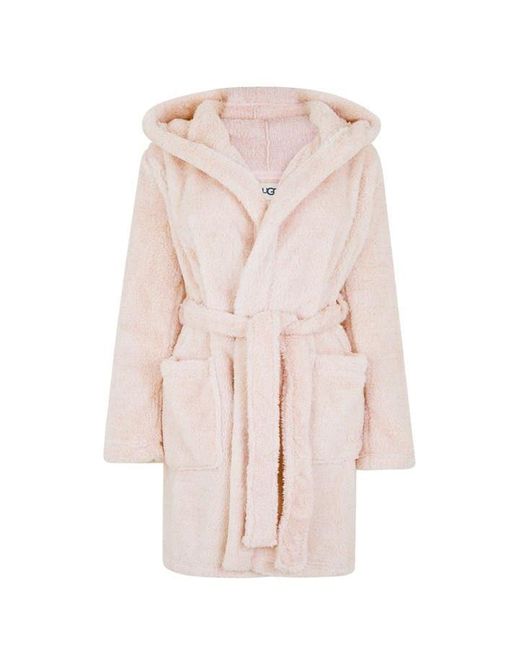 Ugg Pink Aarti Hooded Dressing Gown