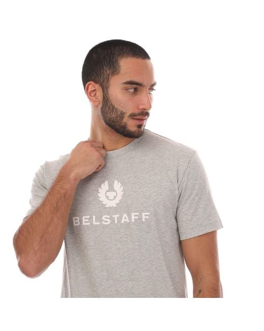 Belstaff Gray Signature T-Shirt for men