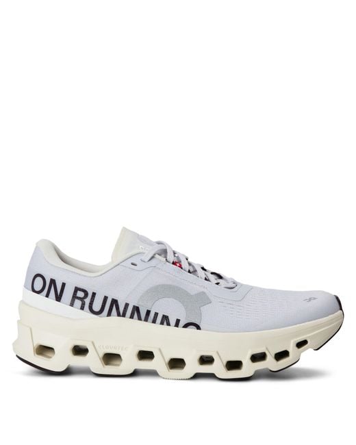 On Shoes White Cloudmster Running Shoes