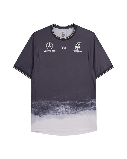 Y-3 Blue F1 Amg T-Shirt for men