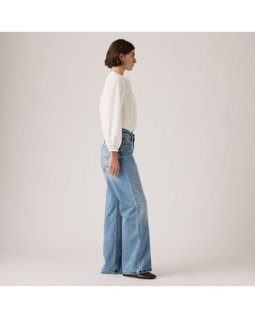 Levi's Blue Loose Boot