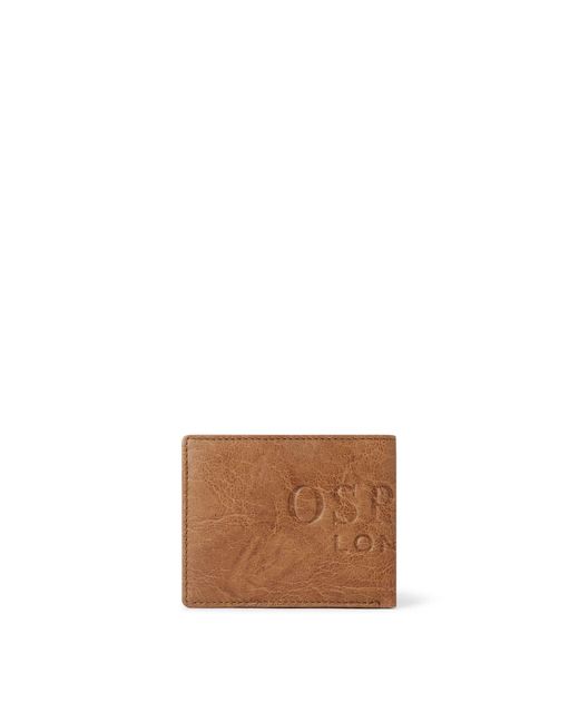 Osprey Brown Osprey Barker Coin Pocket Wallet for men