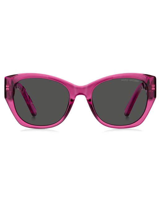 Marc Jacobs Pink Round Sunglasses
