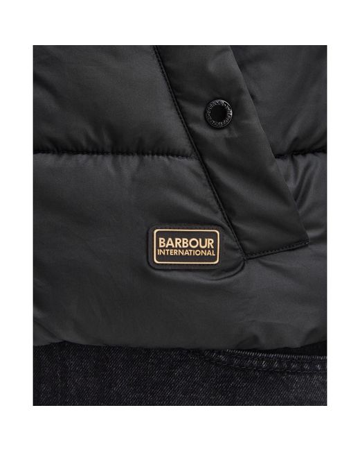 Barbour Black Webber Puffer Jacket