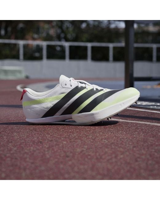 Adidas Green Adizero Prime Running Spikes for men