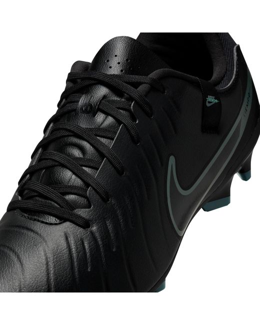 Nike Black Tiempo Legend 10 Academy Firm Ground Boots for men