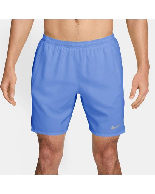 Nike Blue Miler 7 Performance Running Shorts for men