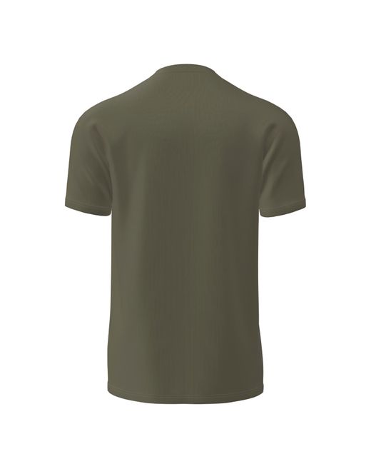 Firetrap Green Firetrip Cotton Crew Neck Short Sleeve T-Shirt for men