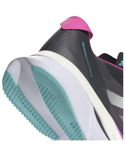 Adidas Blue Adizero Boston 12 Road Running Shoes