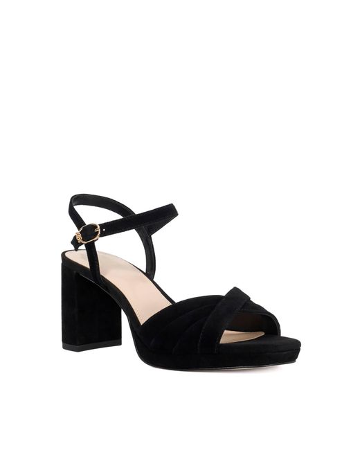 Dune Black Malene Heeled Sandals