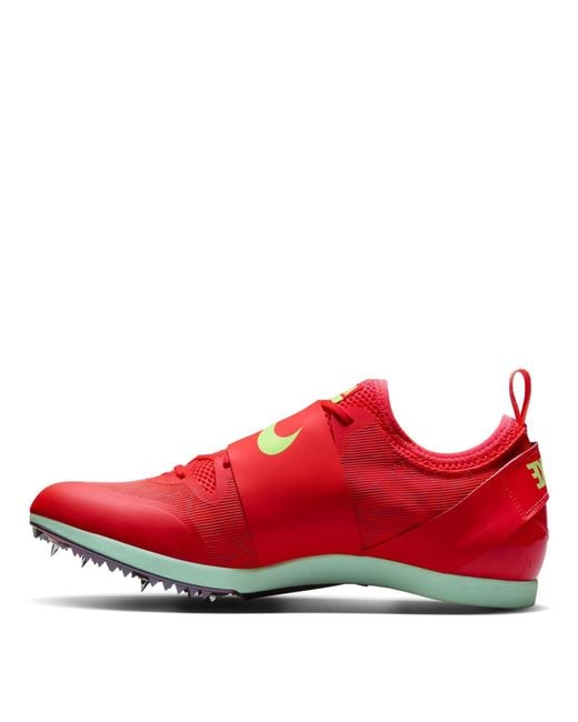 Nike Red Track Running Spikes for men