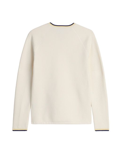 Adidas Originals White By Wales Bonner X Y3 Knit Base Long Sleeve Top for men