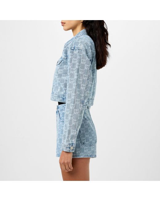 DKNY Blue Denim Jacket Ld42
