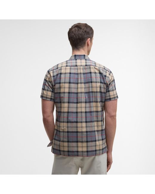 Barbour Gray Gordon Shirt for men