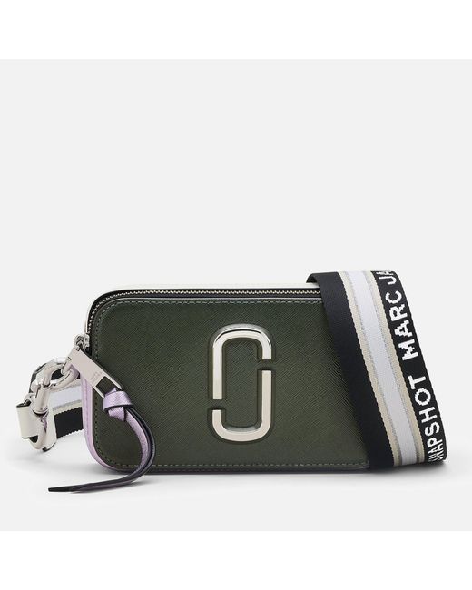 Marc Jacobs Green Cblck Snapshot Shoulder Bag