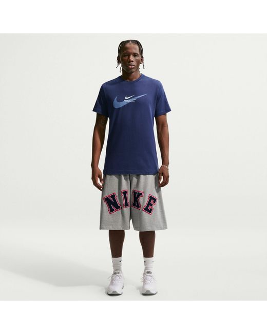 Nike Blue T-Shirt for men